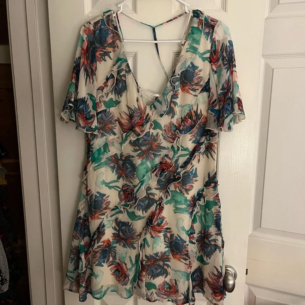 Anthropologie soft printed mini dress - Picture 6 of 8